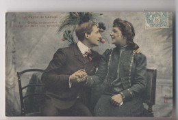 La Partie De Cartes  - 1908 - Chérie Pardonne Moi - Colorisée - Animée - Cartes à Jouer - Carte Da Gioco