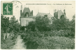 86 - B15496CPA - AVAILLES LIMOUSINES - Le Chateau De Bellevue - Très Bon état - VIENNE - Availles Limouzine
