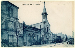 93 - B12949CPA - LES LILAS - Eglise - Très Bon état - SEINE-SAINT-DENIS - Les Lilas