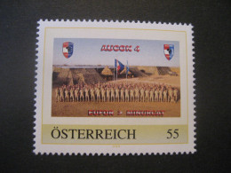 Österreich- PM 8023598, AUCON 4 EUFOR > MINURCAT ** Ungebraucht - Personalisierte Briefmarken