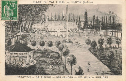 Cloyes * La Plage Du Val Fleuri * Cpa Illustrateur DOLIVEUX - Otros & Sin Clasificación