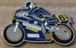 MOTO N°6 - MOTORRAD - YAMAHA BLEUE - GAULOISES BLONDES - MICHELIN - MOBIL1 - SONAUTO -     (31) - Motorbikes