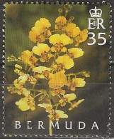 BERMUDA 2004 50th Anniversary Of The Orchid Society - 35c Yellow Oncydium Orchids FU - Bermuda