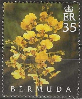 BERMUDA 2004 50th Anniversary Of The Orchid Society - 35c Yellow Oncydium Orchids FU - Bermudas