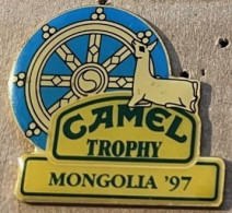 CAMEL TROPHY - MONGOLIA '97 - 1997 - BARRE DE BATEAU - LAMA -                      (31) - Rally