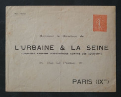 France,  Entier Postal 199E1 Neuf TSC ( état). - Buste Postali E Su Commissione Privata TSC (ante 1995)