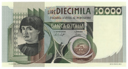 10000 LIRE RITRATTO D'UOMO A MEZZOBUSTO ANDREA DEL CASTAGNO 30/10/1976 SUP+ - Altri & Non Classificati