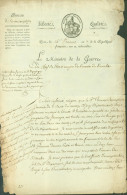 LAS Lettre Autographe Signature Louis Marie Antoine Destouff Baron De Milet De Mureau Général Révolution Empire - Politiques & Militaires