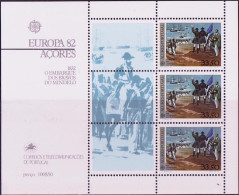 Europa CEPT 1982 Açores - Azores - Azoren - Portugal Y&T N°BF3 - Michel N°B3 (o) - 33,50e EUROPA - 1982