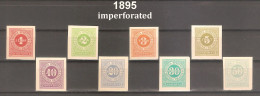 Montenegro 1895 Imperforated - Montenegro