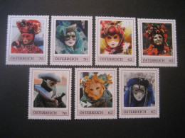 Österreich- PM Venezianische Masken ** Ungebraucht - Personnalized Stamps