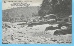 Herbeumont-+/-1905-Grandes Ardoisières-Un Coin Du Chantier Des Anciennes Carrières-Prigeais-Prop.L & A.Pierlot-Bertrix - Herbeumont
