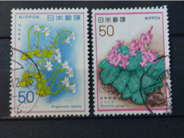 Japan 1978:  Michel  1356 + 1361 Used, Gestempelt - Gebraucht