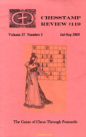 Catalogo The Game Of Chess Through Postcards Volume 27 Number 3 2005 - Thématiques