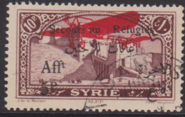 Syrie PA  37a Obl Variété Surcharge "au" - Other & Unclassified