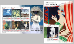 Djibouti 2023 125th Anniversary Of René Magritte. (546) OFFICIAL ISSUE - Altri & Non Classificati