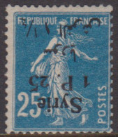 Syrie 131a** Variété Surcharge Renversée - Andere & Zonder Classificatie