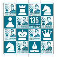 Djibouti 2023 135th Anniversary Of José Raúl Capablanca. (549) OFFICIAL ISSUE - Schach