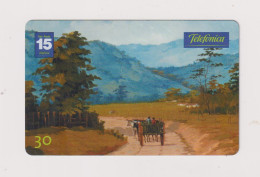 BRASIL -  A Carroca Inductive  Phonecard - Brasil