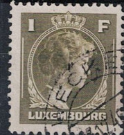 Luxemburg - Großherzogin Charlotte "Rechtsprofil" Größeres Format (MiNr: 359) 1944 - Gest Used Obl - 1944 Charlotte Rechtsprofil