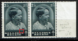 446  **  Paire Bdf  Point Blanc UE  T1 - 1931-1960