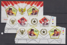 Indonesien  2420/23 ZD + Bl.210 , Xx   (8893) - Indonesië