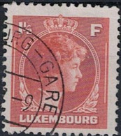 Luxemburg - Großherzogin Charlotte "Rechtsprofil" Größeres Format (MiNr: 360) 1946 - Gest Used Obl - 1944 Charlotte Rechterzijde