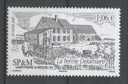 SPM MIQUELON 2007 N° 899 ** Neuf MNH Superbe Ferme Delamaire Animaux Vaches - Unused Stamps