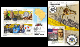 Djibouti 2023 230th Anniversary Of Yellow Fever Epidemic. (558) OFFICIAL ISSUE - Malattie