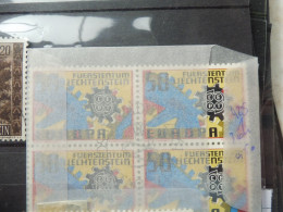 Liechtenstein 425 Europa Bloc De 4 Used Oblitéré Gestempelt Perfect Parfait - Used Stamps