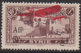 Syrie PA  37a** Variété Surcharge "au" - Autres & Non Classés