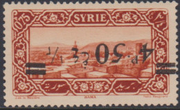 Syrie 181d** Variété Surcharge Renversée - Other & Unclassified