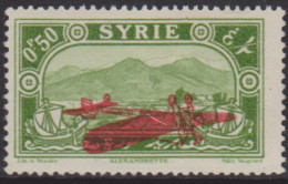 Syrie PA  38a** Variété Surcharge Renversée - Andere & Zonder Classificatie