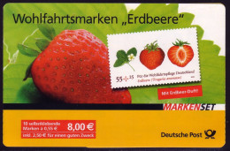 81 MH Wofa Obst Erdbeere - Erstverwendungsstempel Bonn - 2001-2010