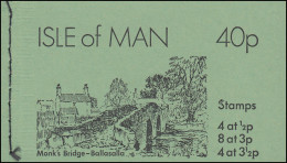 Isle Of Man Markenheftchen 0-6, Ansichten 40 Pence 1974, ** Postfrisch - Man (Insel)