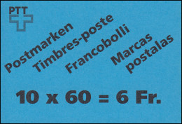 Schweiz Markenheftchen 0-94, Bergseen: Lac De Tanay 1993, ESSt - Booklets