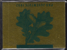 Schweiz Markenheftchen 0-93, Pro Juventute Waldbäume Rotbuche 1992, ESSt Eiche - Carnets