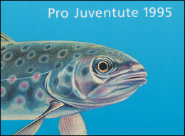 Schweiz Markenheftchen 0-103, Pro Juventute Bachforelle 1995, ESSt - Booklets