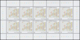 2470 EUROSAI-Kongreß - 10er-Bogen ** Postfrisch - 2001-2010