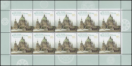 2445 Berliner Dom - 10er-Bogen ** Postfrisch - 2001-2010