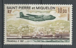 SPM MIQUELON 1973 PA N° 57 ** Neuf MNH Superbe C 63 € Avions Planes Transall C 160 Transports - Nuovi