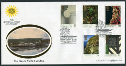 1995 GB National Trust First Day Cover, Steam Yacht Gondola, Coniston Benham BLCS 104 FDC - 1991-2000 Dezimalausgaben