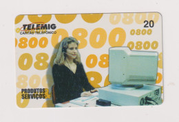 BRASIL - Telemig Inductive  Phonecard - Brasil