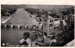 Huy - Panorama Pris Du Fort Au Dessus De La Collégiale - Huy