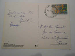 Bresil , Carte De Rio De Janeiro 1976 Pour St Quentin - Brieven En Documenten