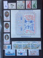 Saint Pierre Et Miquelon Lot 84 Neuf 1989/1996 Complet Valeur Faciale 98 Euros - Autres & Non Classés