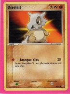 Carte Pokemon 2005 Ex Team Magma Team Aqua 40/95 Osselait  50pv Bon Etat - Ex