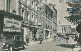 CPSM Juvisy La Rue Pasteur En 1956 - Juvisy-sur-Orge