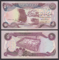 Irak - Iraq 5 Dinar Banknote 1980/1 Pick 70a Sig.21 XF (2)   (27497 - Autres - Asie