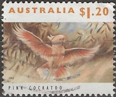 AUSTRALIA 1992 Agricultural Shows -$1.20 - Major Mitchell's Cockatoo ('Pink Cockatoo') FU - Used Stamps